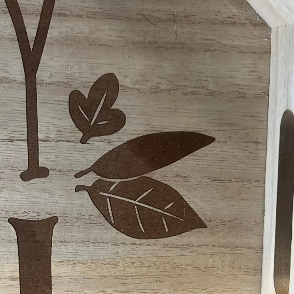 Target wood serving